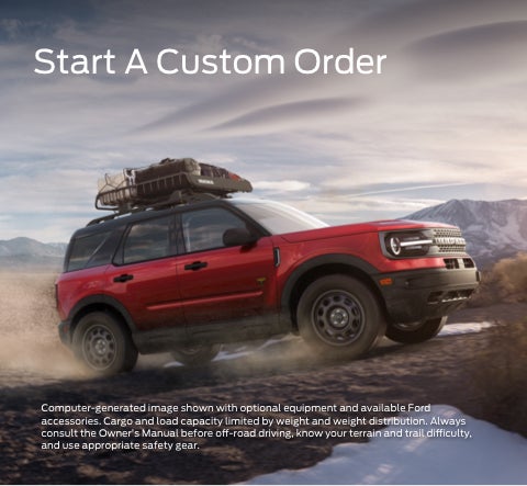 Start a custom order | Parkway Ford in Winston Salem NC